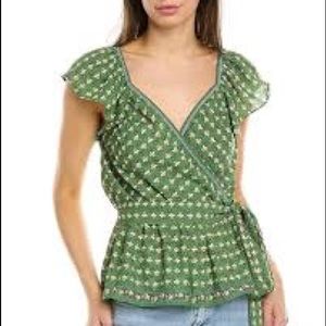 NWT Max Studio flowy blouse L